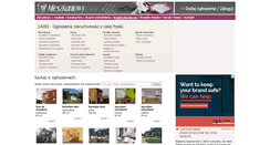 Desktop Screenshot of mieszkaniowy.com